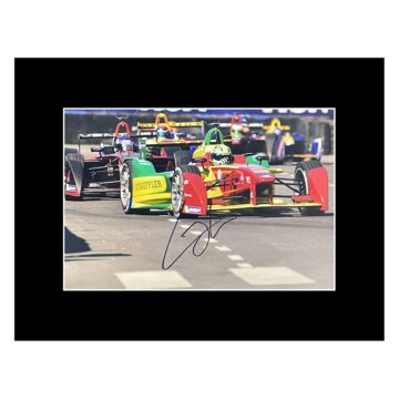 Signed Lucas di Grassi Photo Display - 16x12 Formula E Icon Autograph