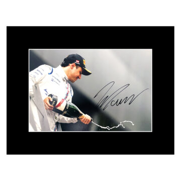 Signed Felipe Massa Photo Display - 16x12 Formula 1 Icon