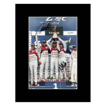 Signed Lotterer & McNish Photo Display - 16x12 Endurance Racing Icons Autograph