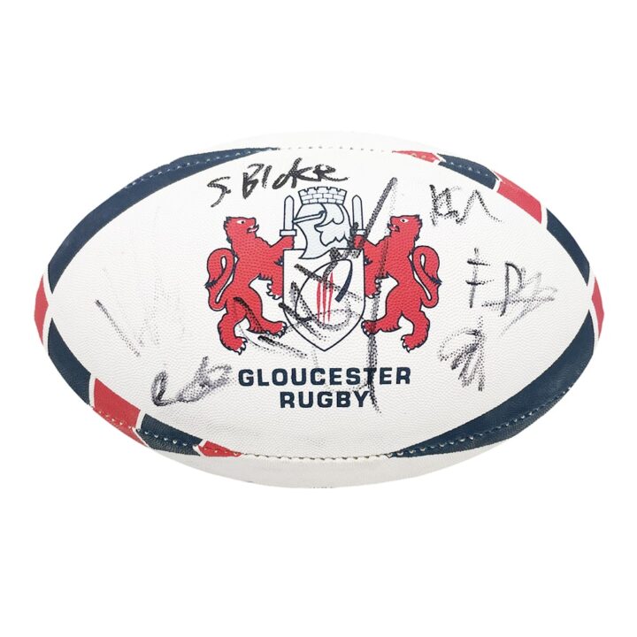 Signed Gloucester Rugby Ball - Premiership Squad