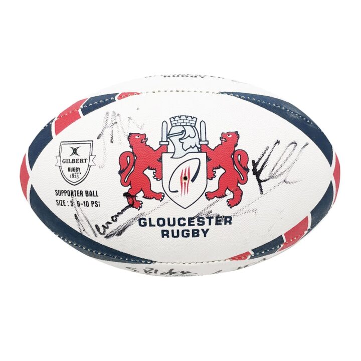 Signed Gloucester Rugby Ball - Premiership Squad