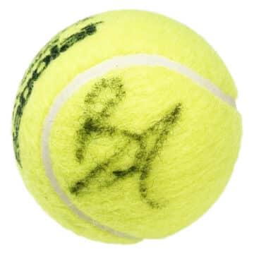 Signed Bianca Andreescu Tennis Ball - Roland Garros Icon