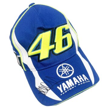 Signed Valentino Rossi Cap – MotoGP 7 x World Champion