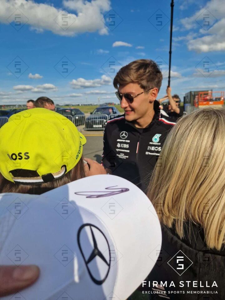 Signed George Russell Mercedes Cap - Brazilian GP Winner 2022