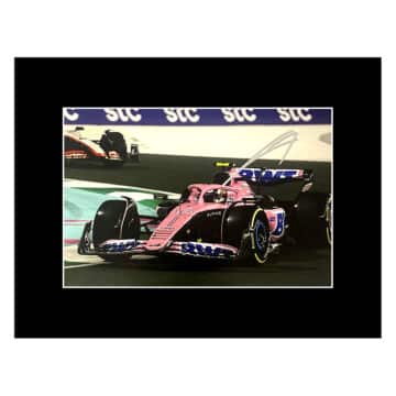 Pierre Gasly Signed Photo Display - 16x12 Formula 1 Icon Autograph