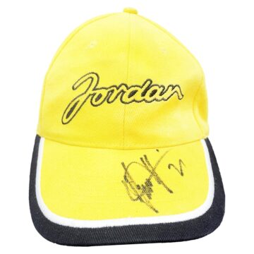 Signed Damon Hill Cap - Formula 1 World Champion 1996
