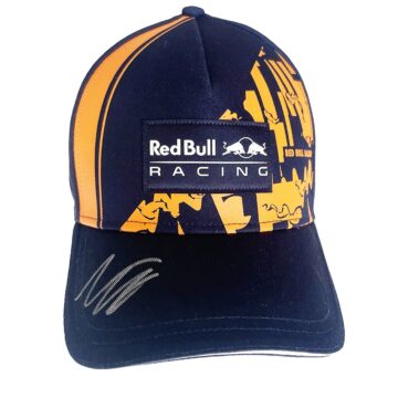 Signed Max Verstappen Red Bull Racing Cap – F1 Icon 2023