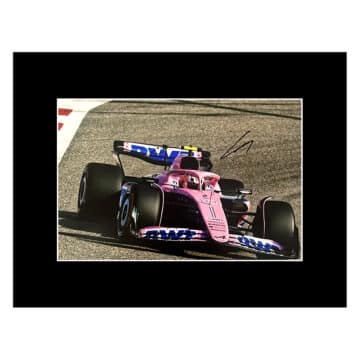 Signed Pierre Gasly Photo Display - 16x12 F1 Icon