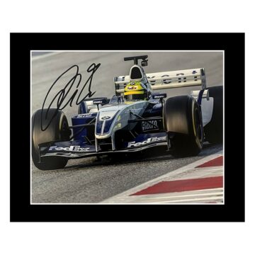 Signed Ralf Schumacher Photo Display - 12x10 Formula One Icon