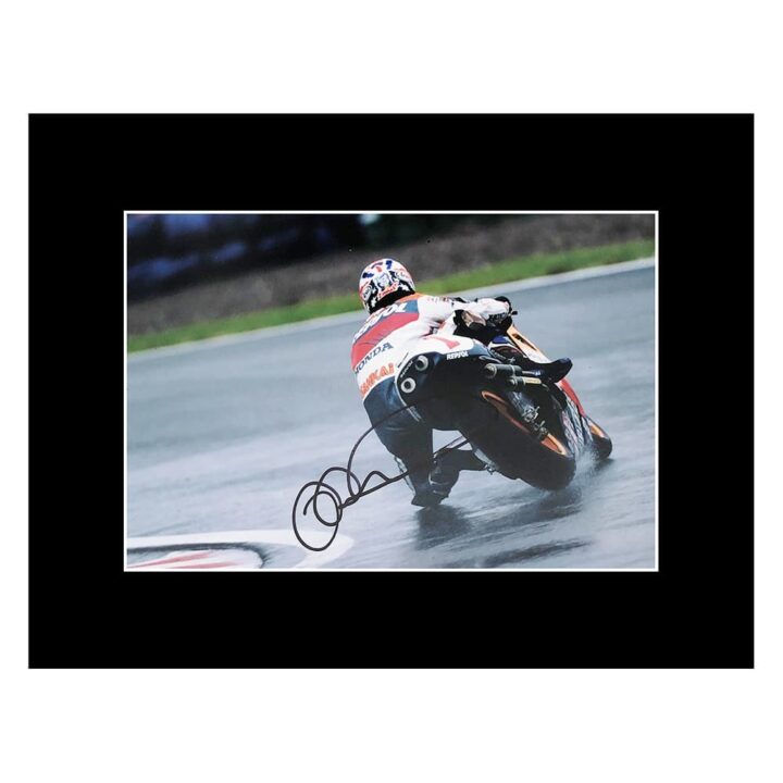 Mick Doohan Signed Photo Display - 16x12 MotoGP Icon Autograph