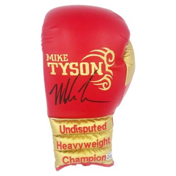 Mike Tyson Signed Boxing Glove - Undisputed Heavyweight Champion