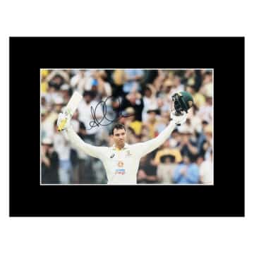 Signed Alex Carey Photo Display 16x12 - Australia Cricket Autograph