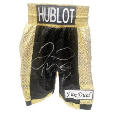 Signed Floyd Mayweather Jr. Shorts - Boxing World Champion