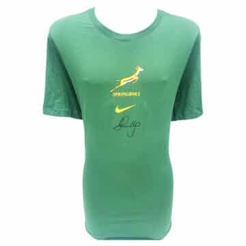 Signed Grant Williams Shirt - Springboks Icon Autograph