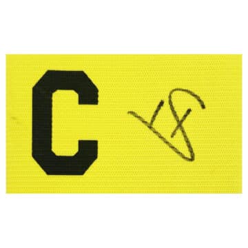 Signed Henry Slade Captain Armband - Rugby World Cup 2023