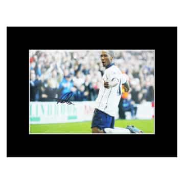 Signed Jermain Defoe Photo Display 16x12 - Tottenham Hotspur Icon