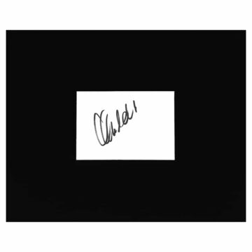 Signed Manuel Pellegrini Card Display - 10x8 Manchester City Autograph