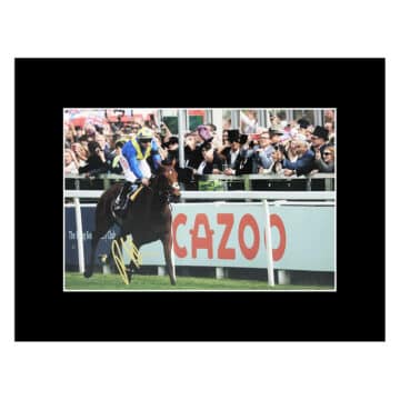 Signed Richard Kingscote Photo Display 16x12 - Horse Racing Autograph