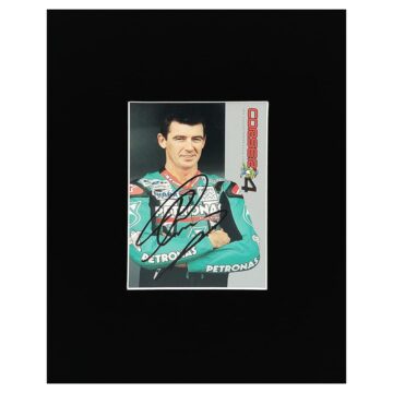 Signed Troy Corser Photo Display - 10x8 Superbike World Champion Autograph