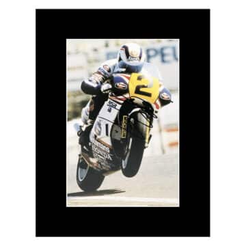 Wayne Gardner Signed Photo Display - 16x12 MotoGP Icon Autograph