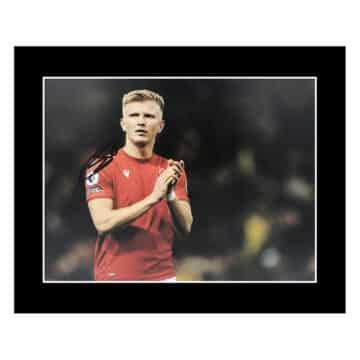 Signed Sam Surridge Photo Display 12×10 – Nottingham Forest Icon