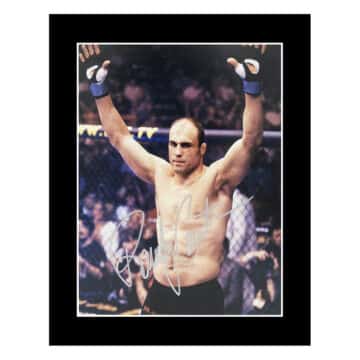 Signed Randy Couture Photo Display 12×10 – UFC Icon