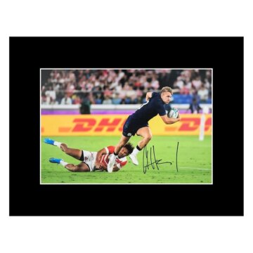 Signed Chris Harris Photo Display 16x12 - Scotland Icon