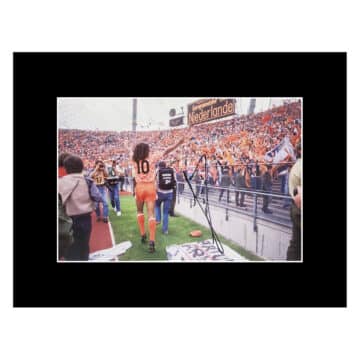 Signed Ruud Gullit Photo Display 16×12 – Holland Icon