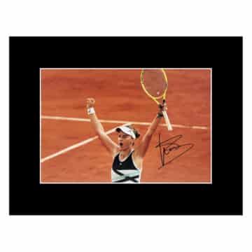 Signed Barbora Krejcikova Photo Display – 16×12 Tennis Icon