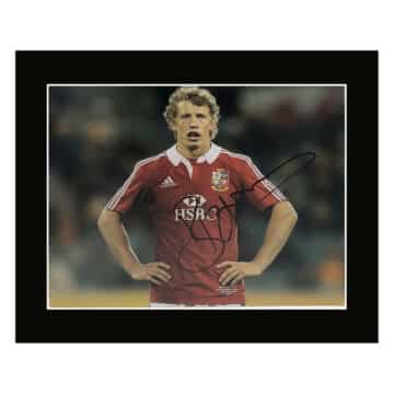 Signed Billy Twelvetrees Photo Display 12×10 – British & Irish Lions Icon