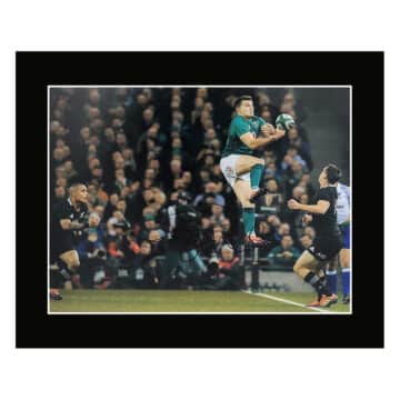 Signed Jacob Stockdale Photo Display 12x10 - Ireland Icon Autograph