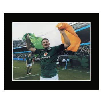 Signed Donnacha Ryan Photo Display 12x10 - Ireland Icon Autograph