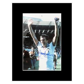 Signed Trevor Brooking Photo Display 16x12 - West Ham United Icon