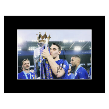 Signed Matty James Photo Display 16x12 - Leicester City Icon