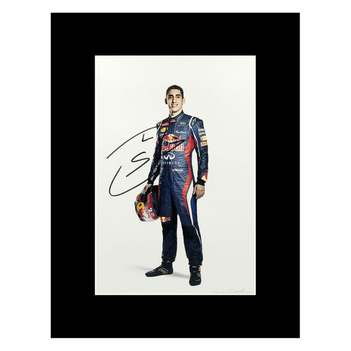 Sebastien Buemi Signed Photo Display - 16x12 Formula 1 Icon