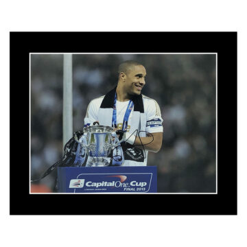 Signed Ashley Williams Photo Display 12x10 - Swansea City Autograph