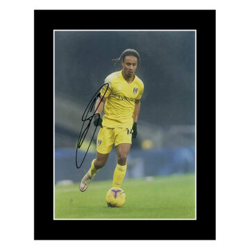 Signed Bobby Decordova-Reid Photo Display 12x10 - Fulham Icon