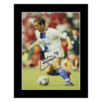 Signed Joe Cole Photo Display 12x10 - Chelsea Icon Autograph