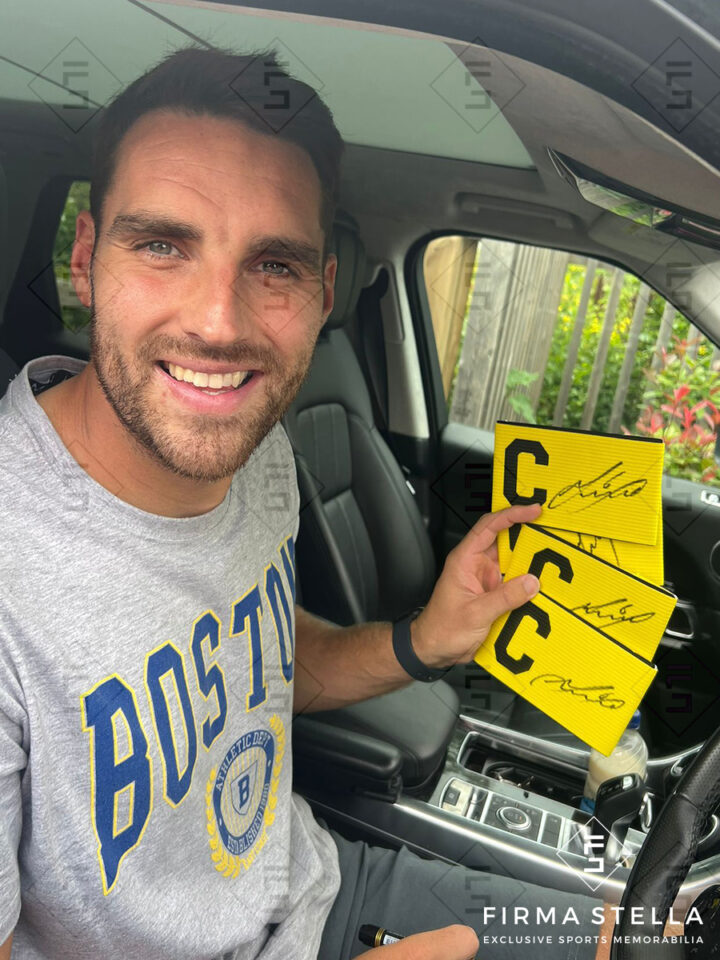Signed Matty James Captain Armband - Bristol City Icon Autograph