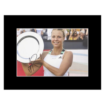 Signed Anett Kontaveit Photo Display - 16x12 Tennis Icon