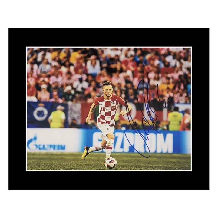 Signed Ivan Rakitic Photo Display - 12x10 Croatia Icon