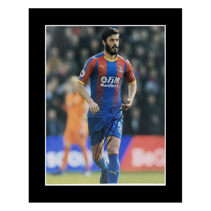 Signed James Tomkins Photo Display 12x10 - Crystal Palace Icon