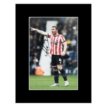 Signed John Fleck Photo Display 16x12 - Sheffield United Icon