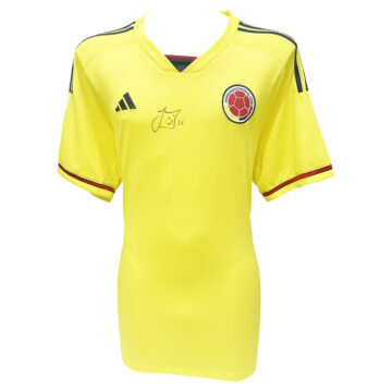 Signed Juan Cuadrado Shirt - Colombia Icon Autograph