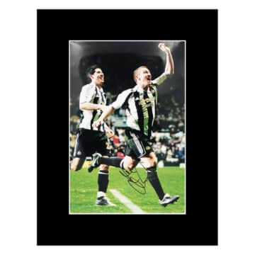 Signed Kevin Nolan Photo Display 16x12 - Newcastle United Icon