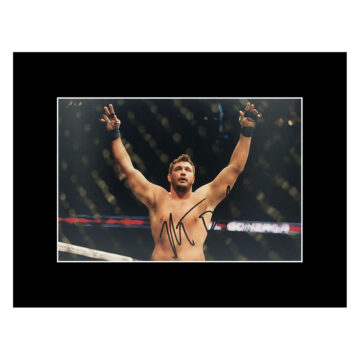 Signed Matt Mitrione Photo Display - 16x12 UFC Icon