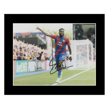 Signed Odsonne Edouard Photo Display 12x10 - Crystal Palace Icon