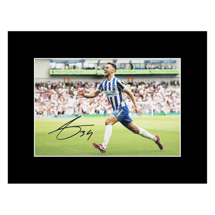 Signed Pascal Gross Photo Display 16x12 - Brighton Autograph