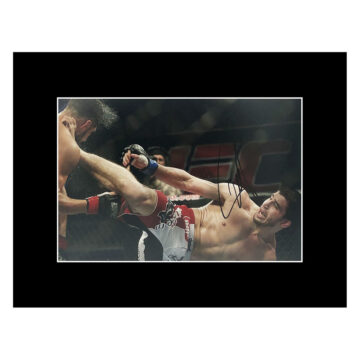 Signed Rustam Khabilov Photo Display - 16x12 MMA Icon