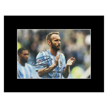 Liam Kelly Signed Photo Display - 16x12 Coventry City Icon